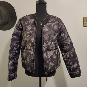 Opening ceremony crop puffer jacket